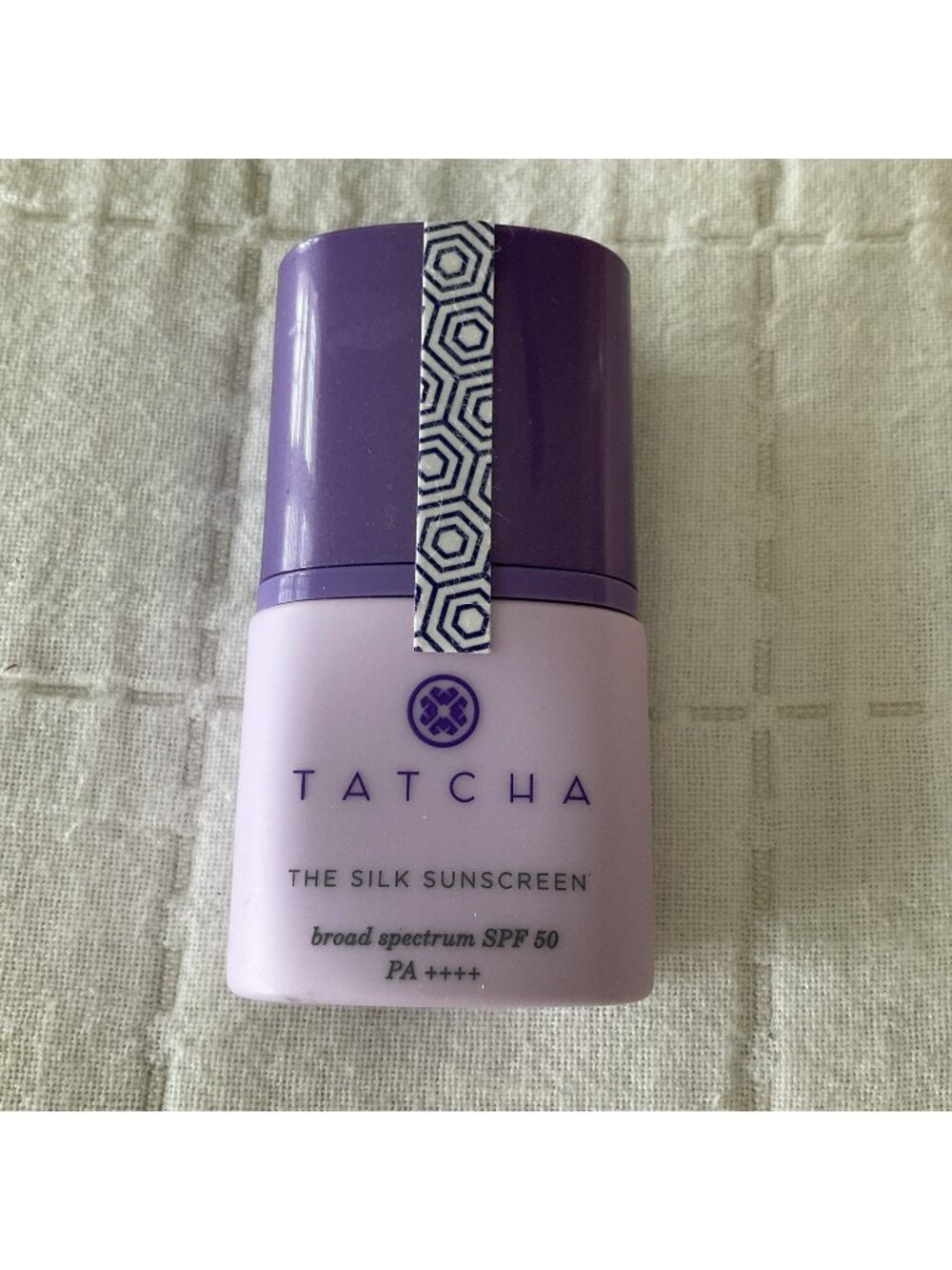 Tatcha The Silk Sunscreen SPF 50 .5 oz 15 ml Travel Size NEW 10/27